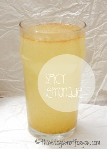 spicy lemonade juice
