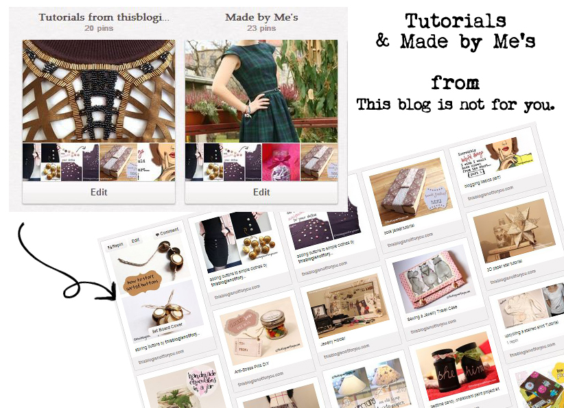 tutorials and made by mes pinterest boards by thisblogisnotforyou.com