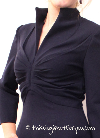 Audrey Hepburn sheath dress by thisblogisnotforyou.com, Burda pattern 11/2012 #138