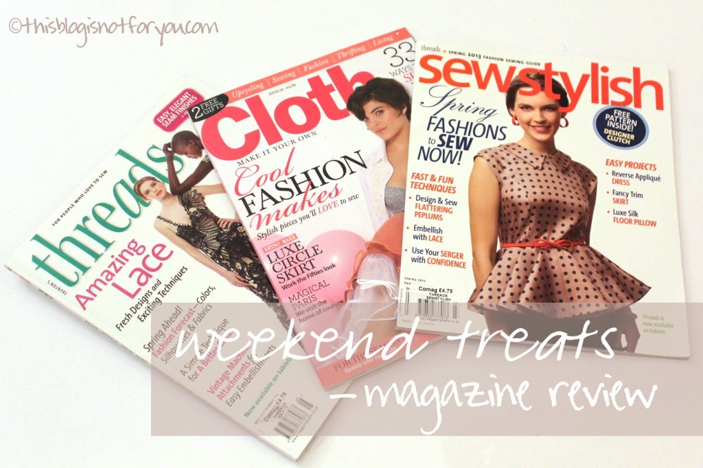 sewing magazine review by thisblogisnotforyou.com