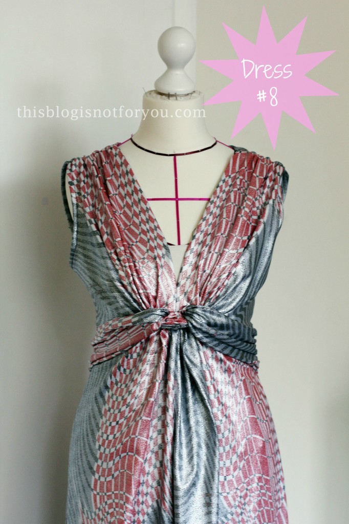 Dress with a Twist -  Burda 2/2013 #155 by thisblogisnotforyou.com
