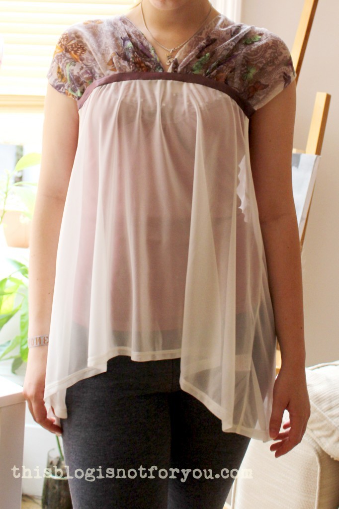 draped butterfly shirt by thisblogisnotforyou.dev