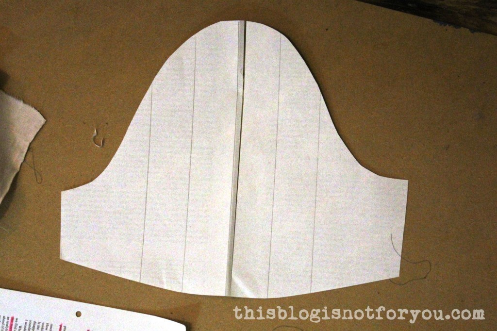 how to draft half-circle sleeves by thisblogisnotforyou.com