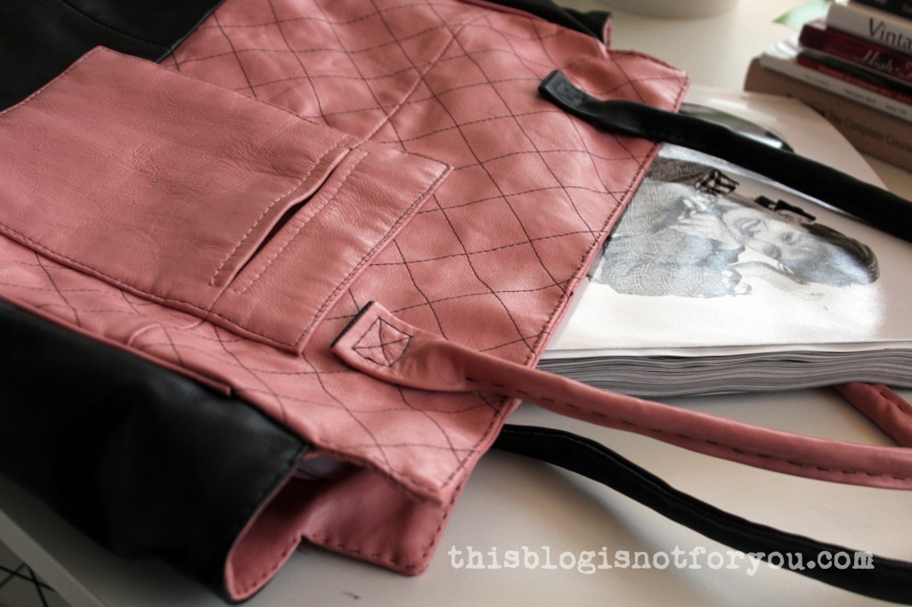 making-of a leather bag by thisblogisnotforyou.com