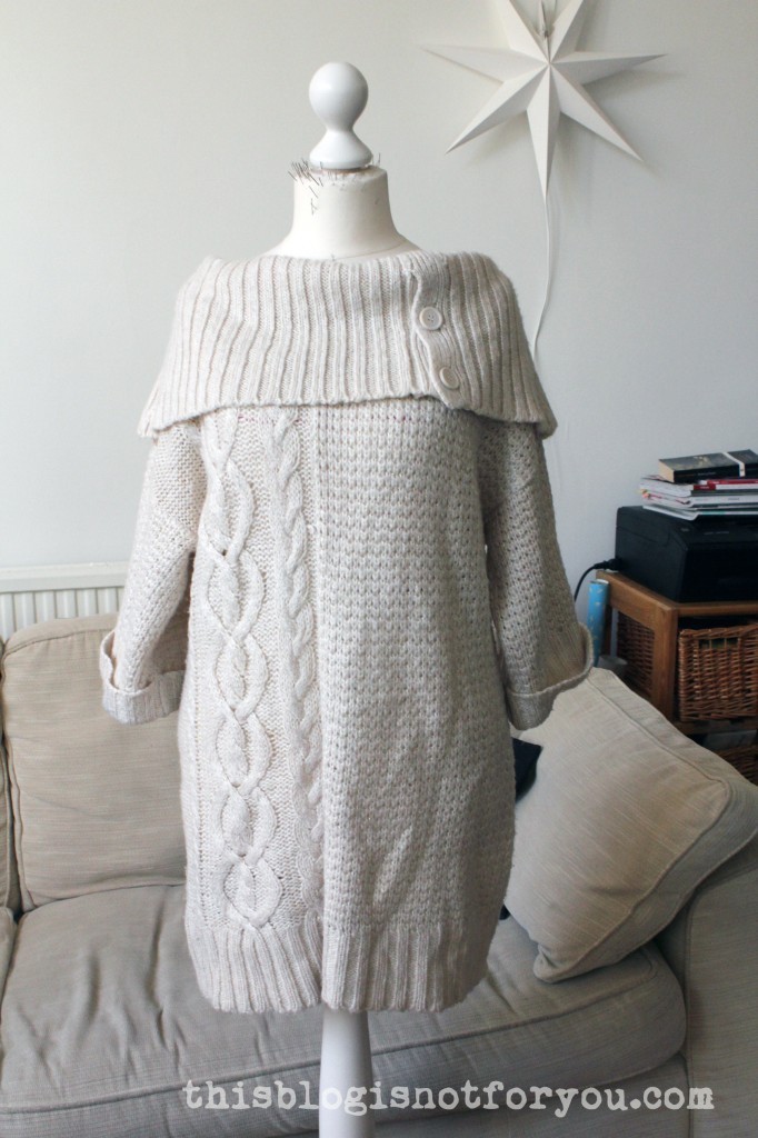 refashion wool sweater by thisblogisnotforyou.com