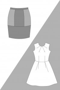 Hepburn Dress &Skirt by thisblogisnotforyou.com