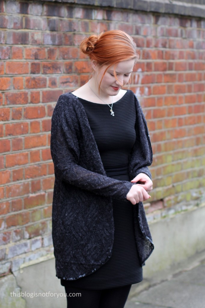 LBD and Cardi by thisblogisnotforyou.com