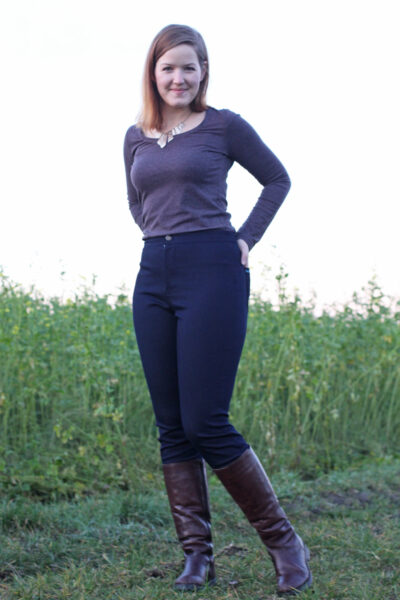 Burda 09/2015 #117 and Mia Jeans by thisblogisnotforyou.com