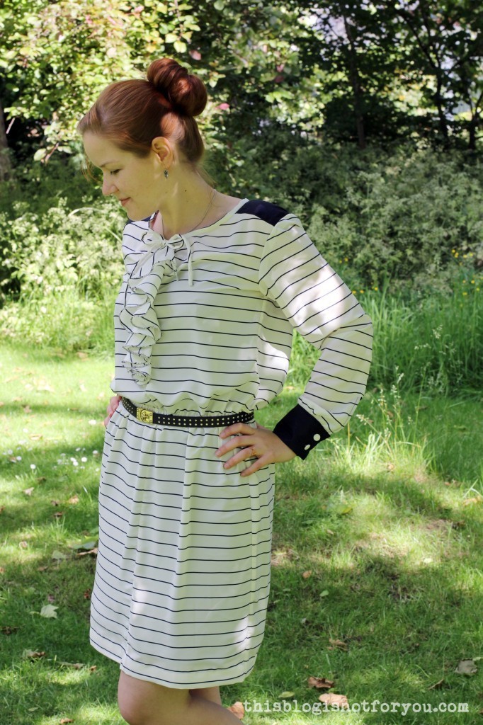 Vintage-Chanel inspired Shirt Dress & Bias-cut Slip – This Blog Is